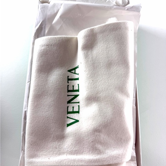 Bottega Veneta Women Jack Flat Sandal Nappa Weaving Foulard Black Sandal - Picture 9 of 10